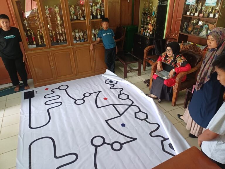Inovasi tanpa batas:MTsN 1 Sawahlunto Siapkan Robot “Si Gesit” untuk Taklukkan Lintasan Line Follower di Padang!